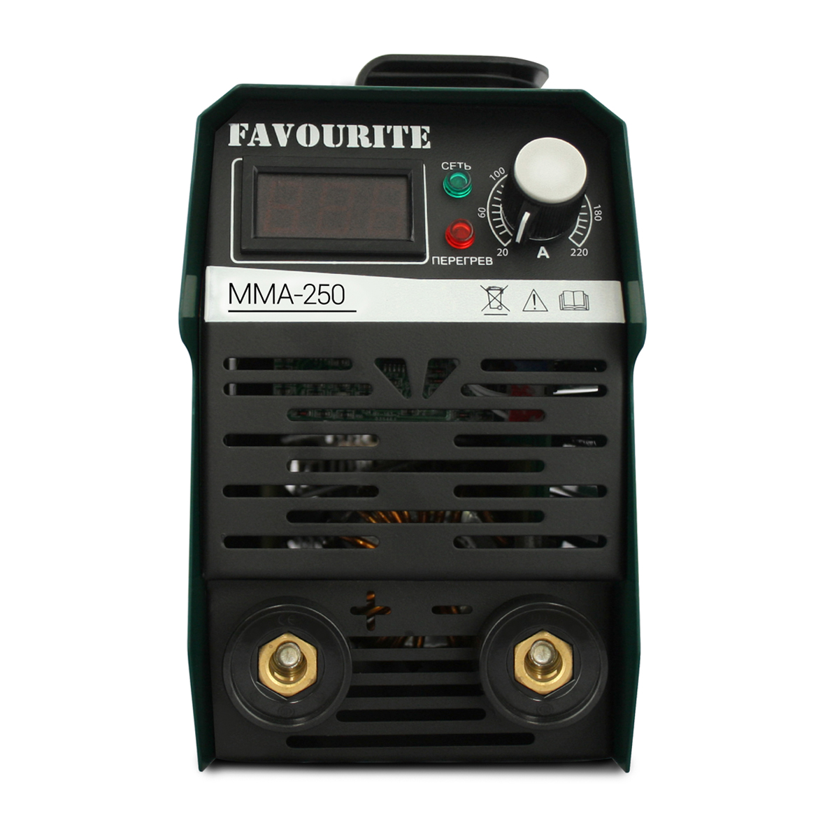 MMA-250A Сварочный аппарат инверторного типа 250А FAVOURITE - фото 2 - svarochnye_apparaty 