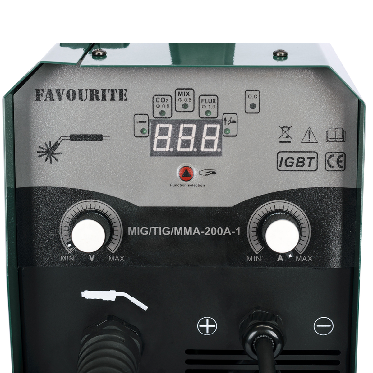 MIG/TIG/MMA-200A-1 Сварочный инверт. аппарат для полуавтоматической сварки 200А FAVOURITE - фото 4 - svarochnye_apparaty 