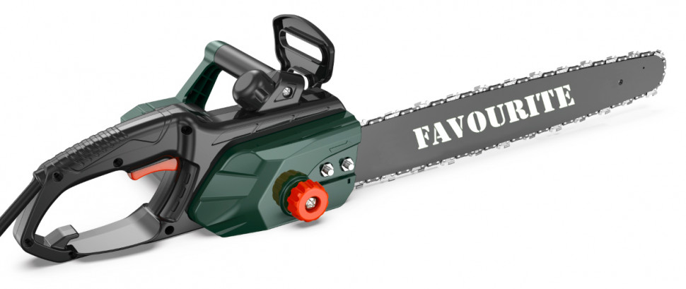 GC 1812 Электрическая цепная пила 1800Вт, шина12", 4450об/мин FAVOURITE - фото 2 - elektropily_tsepnye 
