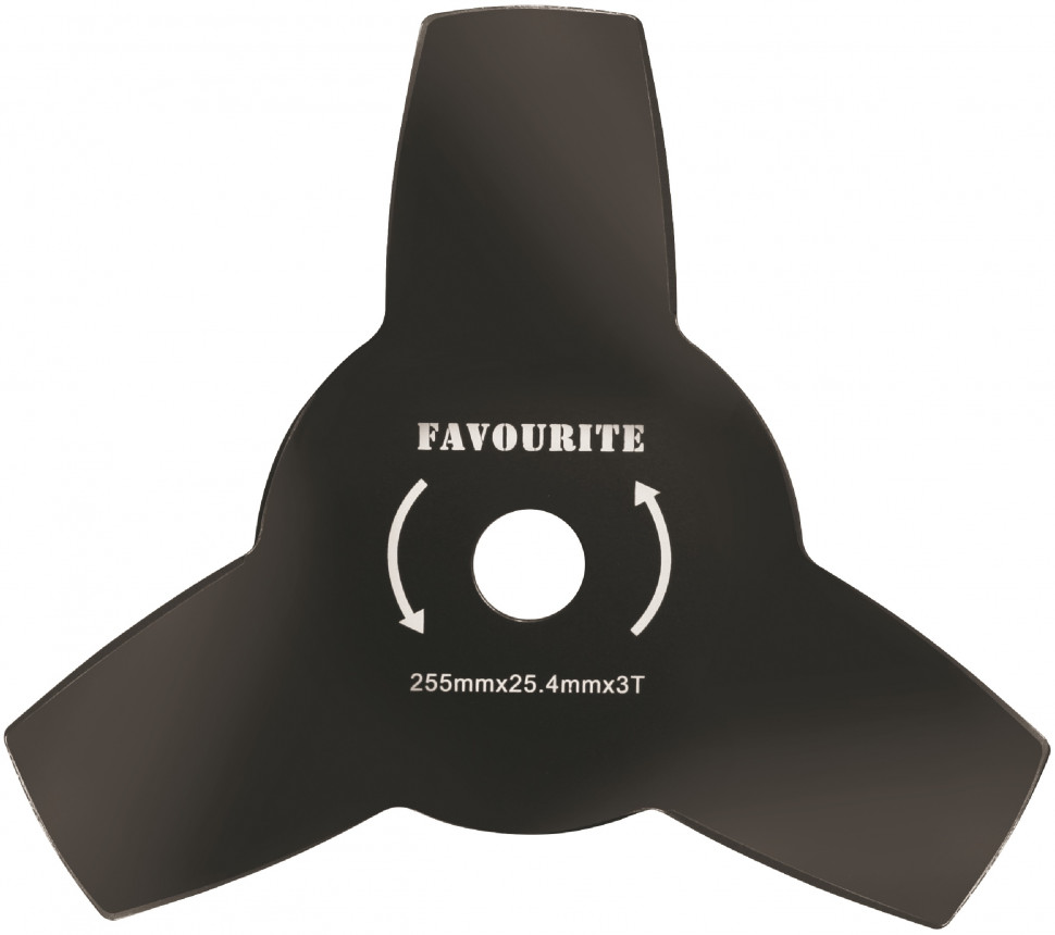 FBT 3Zknife Нож для триммера 3T 255мм, 25,4мм FAVOURITE - katushki_diski_golovki - купить в интернет-магазине