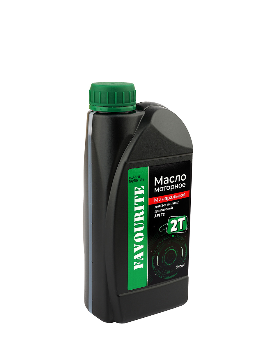 Масло минеральное для 2-х двигателей 1л FAVOURITE - фото 2 - smazochnye_materialy 